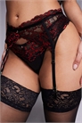 Сексуальный кружевной пояс для чулков артикул 148855257