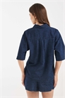 Рубашка из денима co-ord артикул 153531715