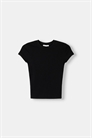 Футболка с коротким рукавом и круглым вырезом артикул 149599868