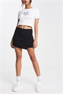 Асимметричная юбка-шорты артикул 123124151