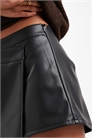 Юбка-шорты из искусственной кожи артикул 148073865