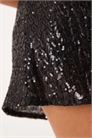 Мини-юбка с пайетками артикул 149997706
