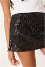 Мини-юбка с пайетками артикул 149997706