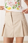 Юбка-шорты с функциональными складками артикул 140697329