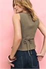 Топ без рукавов на пуговицах артикул 156027070