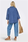 Джинсовая рубашка артикул 146891881