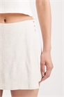 Юбка-шорты с эффектом льна артикул 148667562