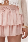Юбка-шорты с воланами артикул 143240734