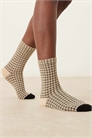 Носки с мини-клетчатым узором артикул 149142058