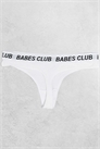 Набор из 3 стрингов Babes Club с эластичным поясом артикул 150659929