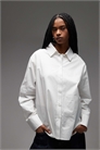 Рубашка свободного кроя с длинными рукавами артикул 148073385