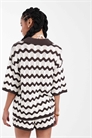 Пляжная рубашка, связанная крючком co-ord артикул 151747626
