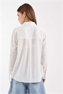 Рубашка из смешанного льна артикул 152630089