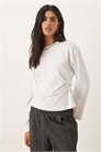 Футболка с длинными рукавами и затянутой талией артикул 148517948