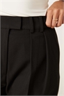 Брюки с широкими брючинами и складками артикул 153921914