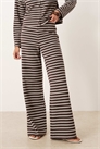 Брюки с широкими брючинами и полосками с ворсовой отделкой co-ord артикул 150268268