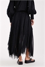 Асимметричная юбка средней длины с оборками из тюля от Vashtie артикул 154893671