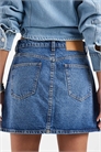 Мини-юбка с высокой талией артикул 152934752