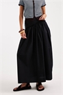 Макси-юбка с асимметричной заниженной талией артикул 152630098