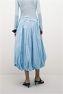 Юбка макси с расклешенным подолом артикул 154744552
