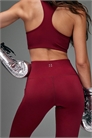 Леггинсы для тренажерного зала с высокой талией и активной посадкой на талии артикул 151100085