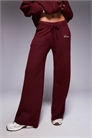 Брюки с широкими штанинами и вязаным логотипом co-ord артикул 153117260