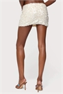 Мини-юбка-шорты Evelina с пайетками артикул 155848931