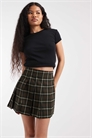 Мини-юбка в клетку артикул 152230037