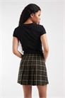 Мини-юбка в клетку артикул 152230037