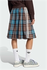 Юбка в клетку с плиссировкой артикул 156254698