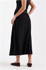 Макси-юбка из джерси с поясом артикул 153084253