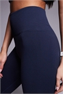 Леггинсы для фитнеса с высокой талией и плавным переходом артикул 151864494