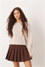 Мини-юбка в складку артикул 153398221