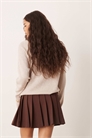 Мини-юбка в складку артикул 153398221