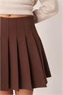 Мини-юбка в складку артикул 153398221