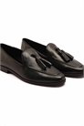 Лоферы с кожаными кисточками из кожи Moselle артикул 153631750
