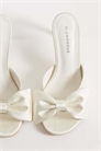 Сандалии-муле с бантиком артикул 153403939
