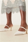 Свадебные туфли-муле на каблуке от Demina артикул 149858069