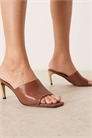 Мули с каблуком «Вера» артикул 147199737