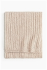 Шарф из ребристой вязки артикул 1264624001