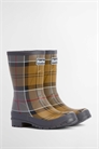 Сапоги-миди из ткани «Бэнбери-тартан» артикул 154707722