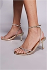 Сандалии на каблуке Simmi London Yasmin с декоративными элементами артикул 153399201