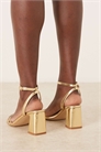 Сандалии Kittey на блочном каблуке артикул 152929627