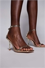 Сандалии Simmi London Wide Fit Daya с открытой подошвой артикул 153399609