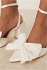 Свадебные туфли на каблуке Sierra с бантиком артикул 140311842