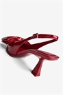 Туфли на низком каблуке с бантиком артикул 154608245