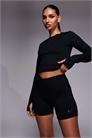 Шорты Nike One Training Dri-FIT с облегающим поясом, длина 12,7 см артикул 150000111
