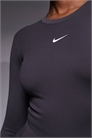 Облегающая футболка с длинным рукавом Nike One Training Dri-FIT артикул 150000157