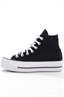 Кроссовки Chuck Taylor All Star Hi Lift с широкой колодкой на платформе артикул 133484677