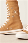 Кроссовки Chuck Taylor All Star с отворачиваемым верхом из искусственного меха артикул 148661771